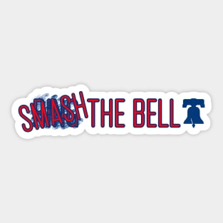 smash the bell Sticker